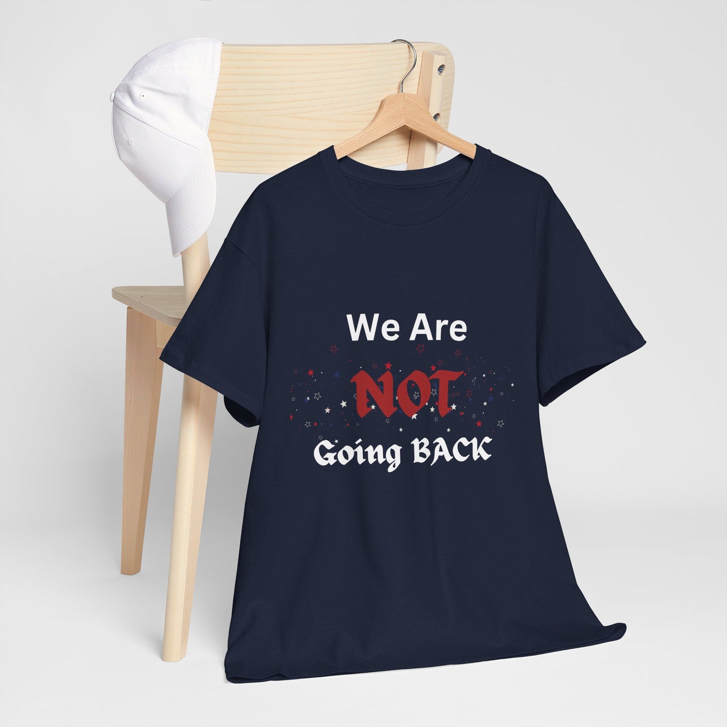 Unisex Heavy Cotton Tee Not going back