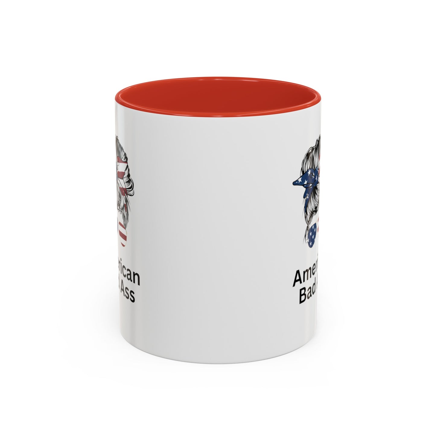 Accent Coffee Mug (11, 15oz) American Bad Ass