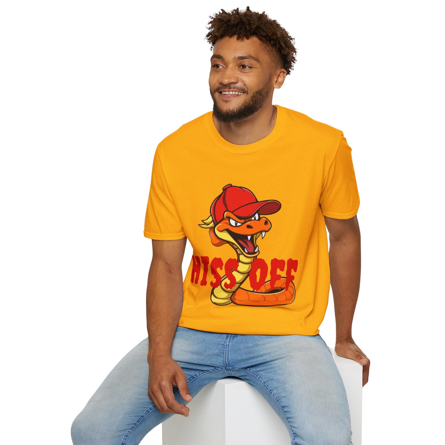 Hiss off Unisex Softstyle T-Shirt