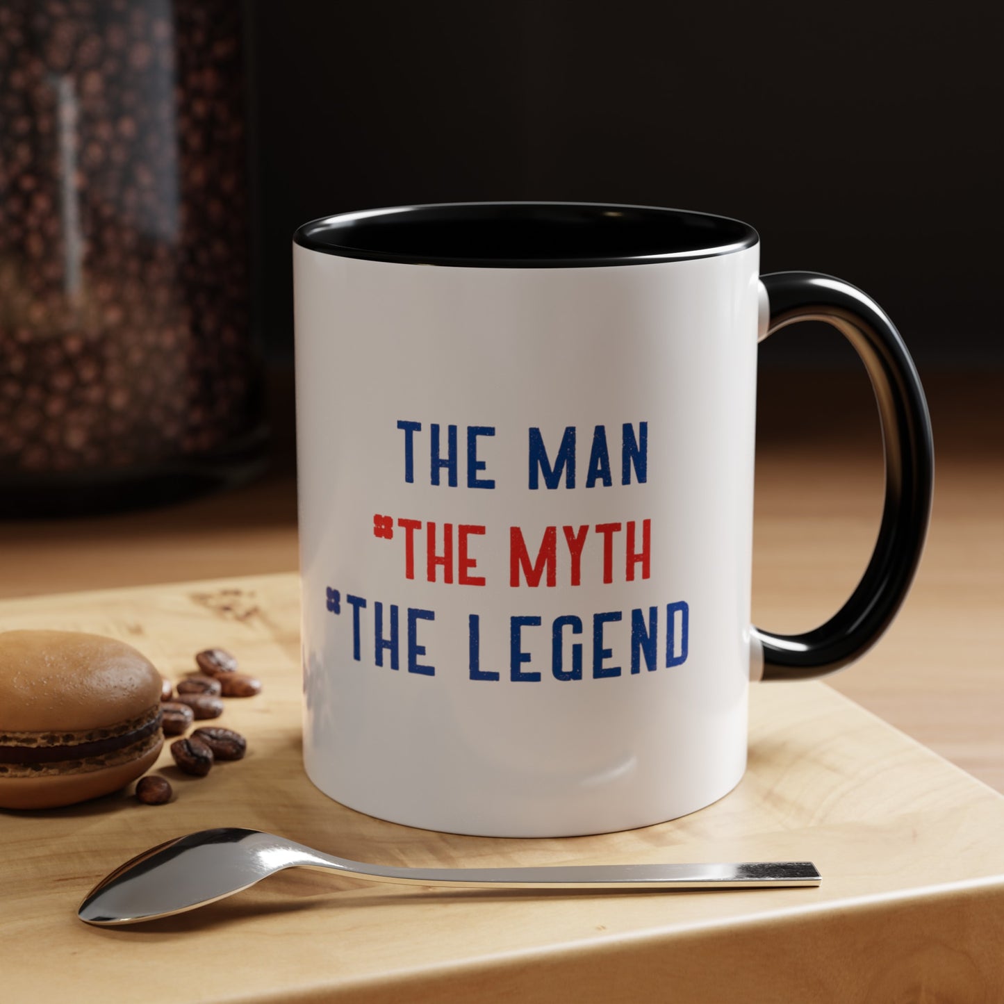 Accent Coffee Mug (11, 15oz) Dad  The Man