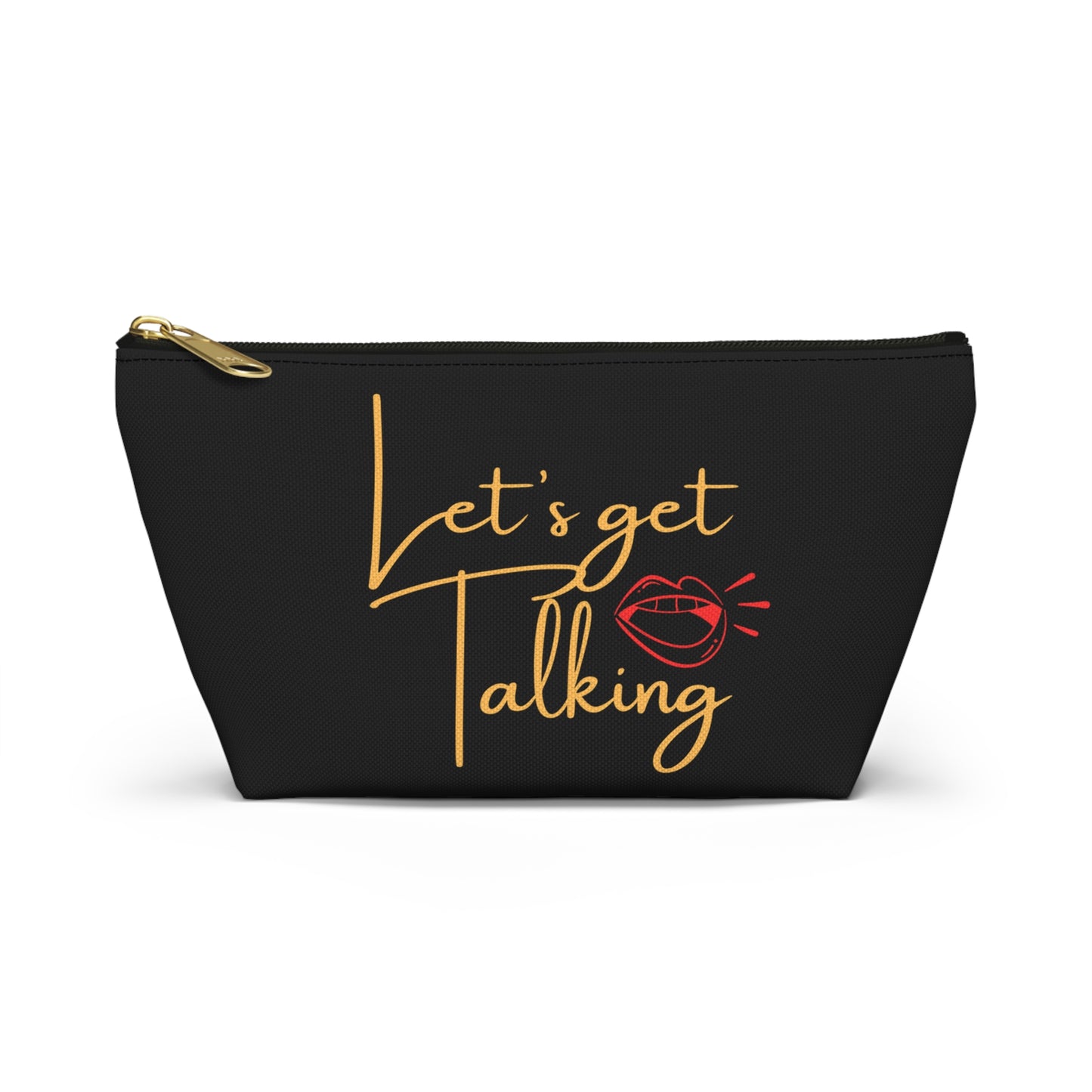 Accessory Pouch w T-bottom  Let's Talk