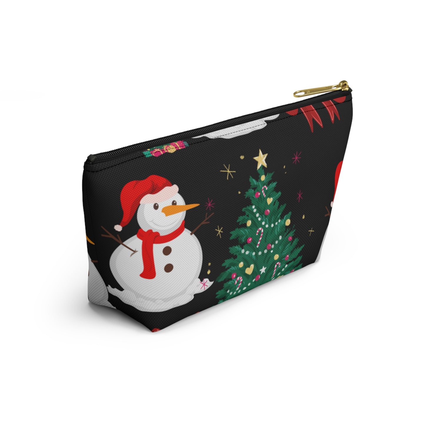 Accessory Pouch w T-bottom snowman