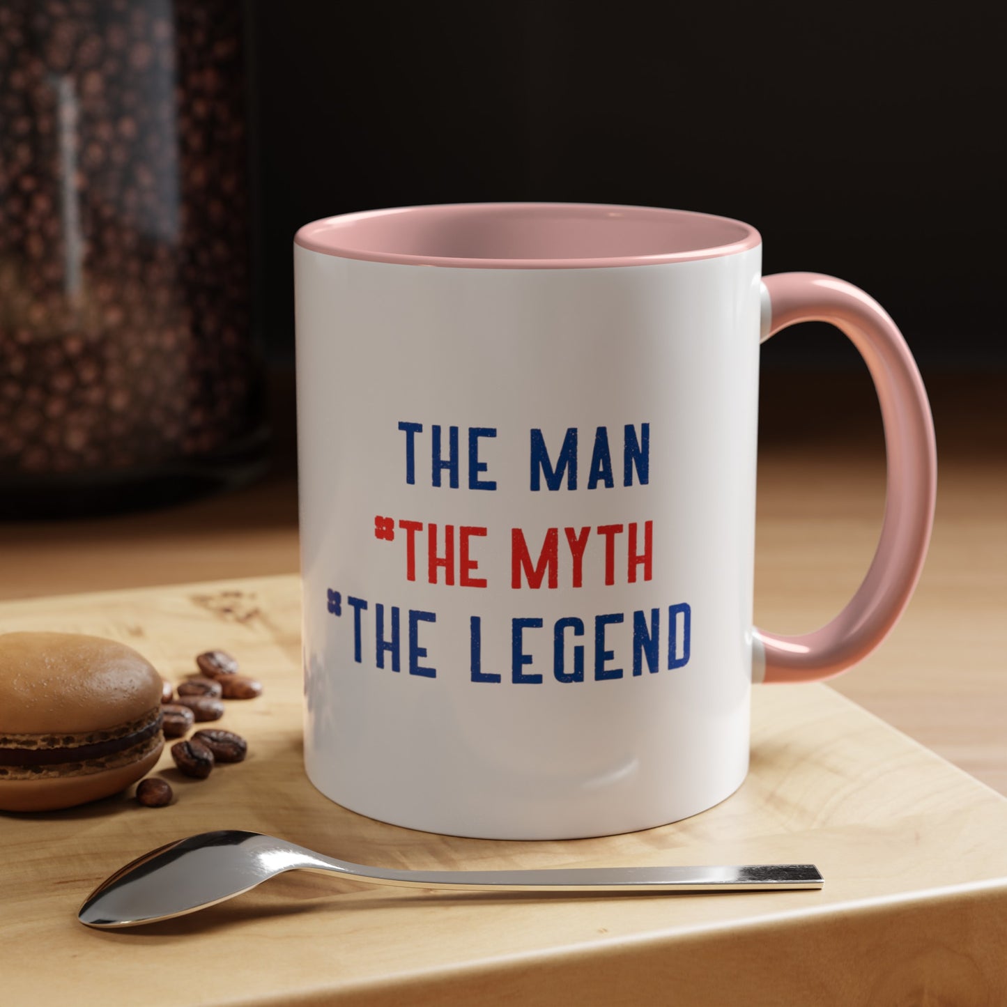 Accent Coffee Mug (11, 15oz) Dad  The Man