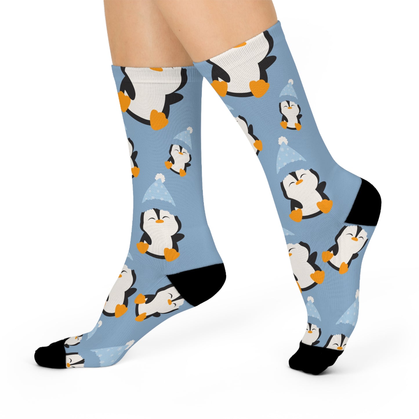 Cushioned Crew Socks  Penguins