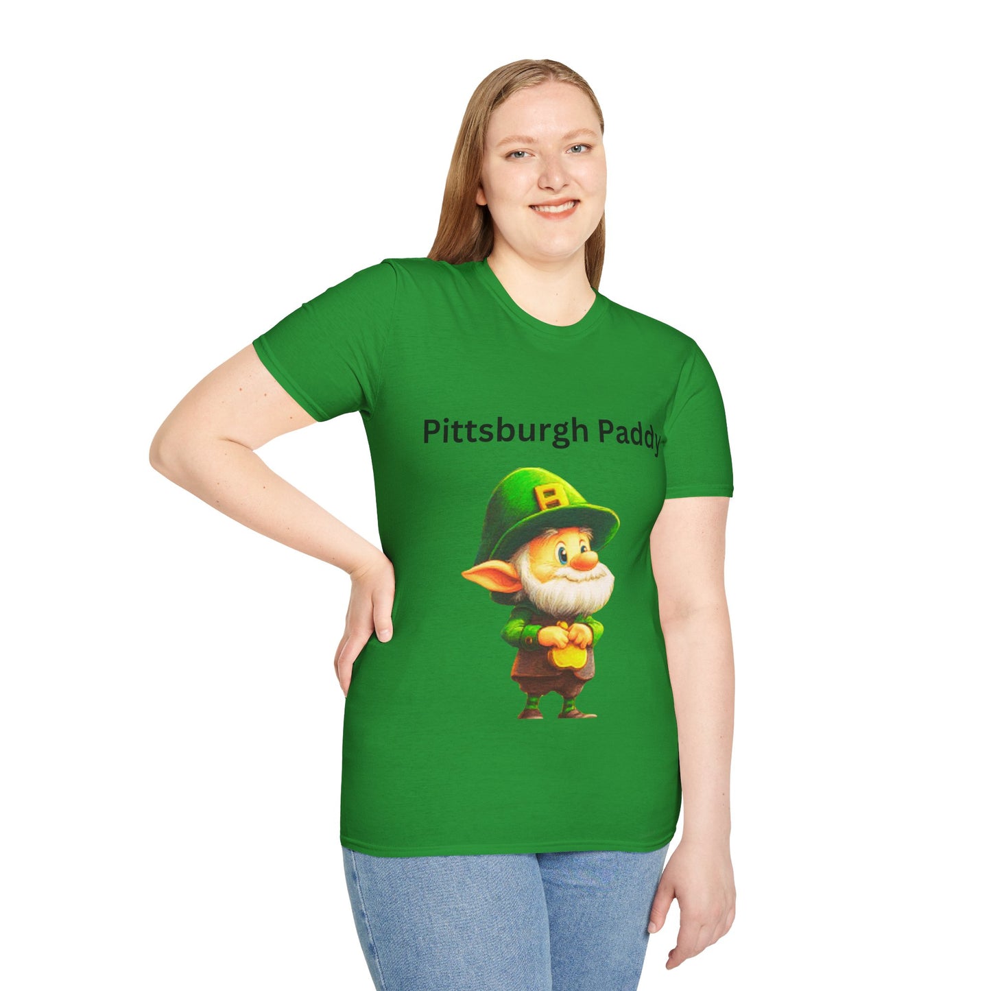 Pittsburgh Paddy St. Patrick's Day Unisex Softstyle T-Shirt