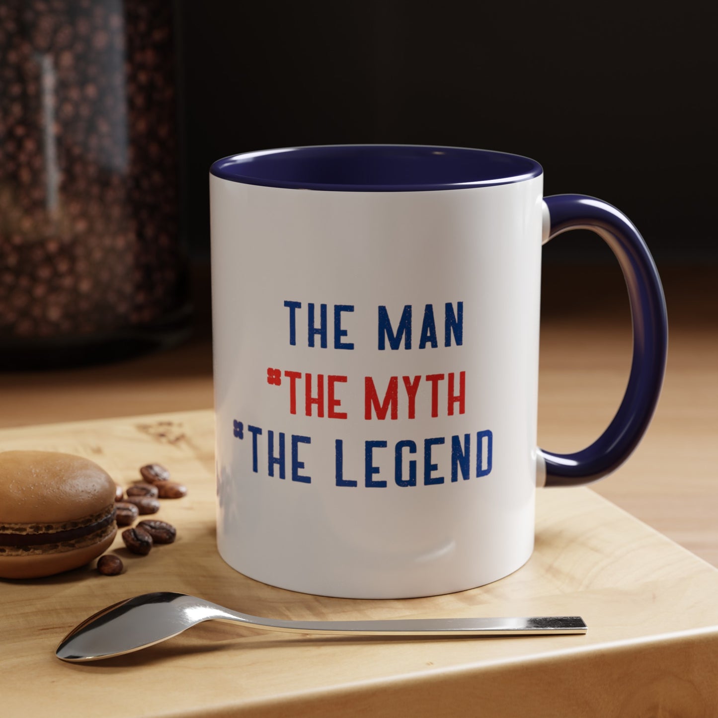 Accent Coffee Mug (11, 15oz) Dad  The Man