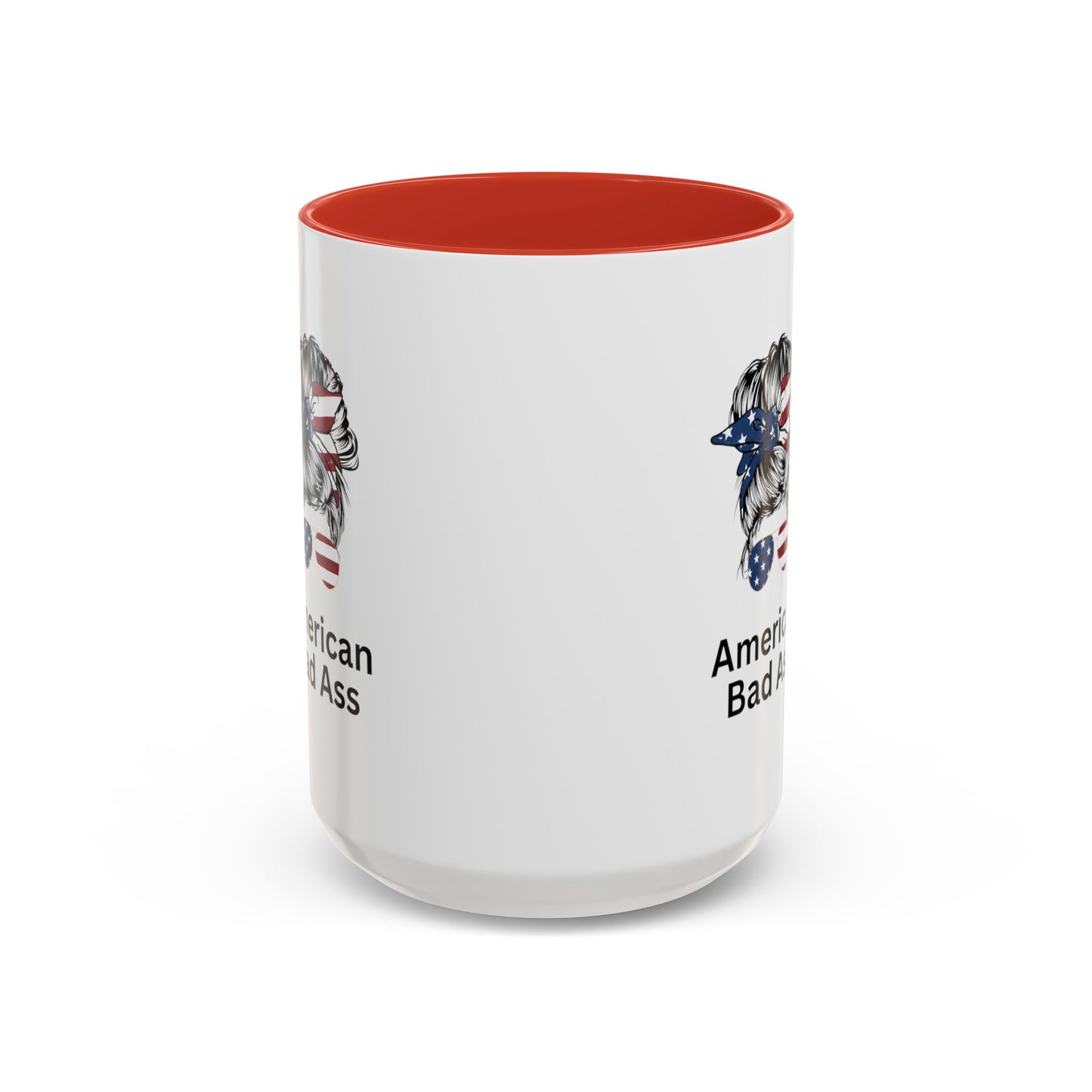 Accent Coffee Mug (11, 15oz) American Bad Ass