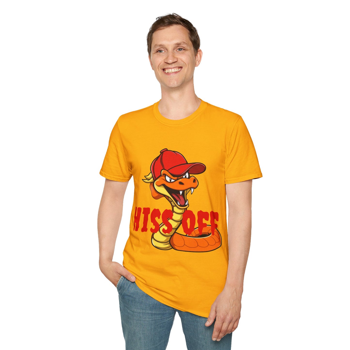 Hiss off Unisex Softstyle T-Shirt