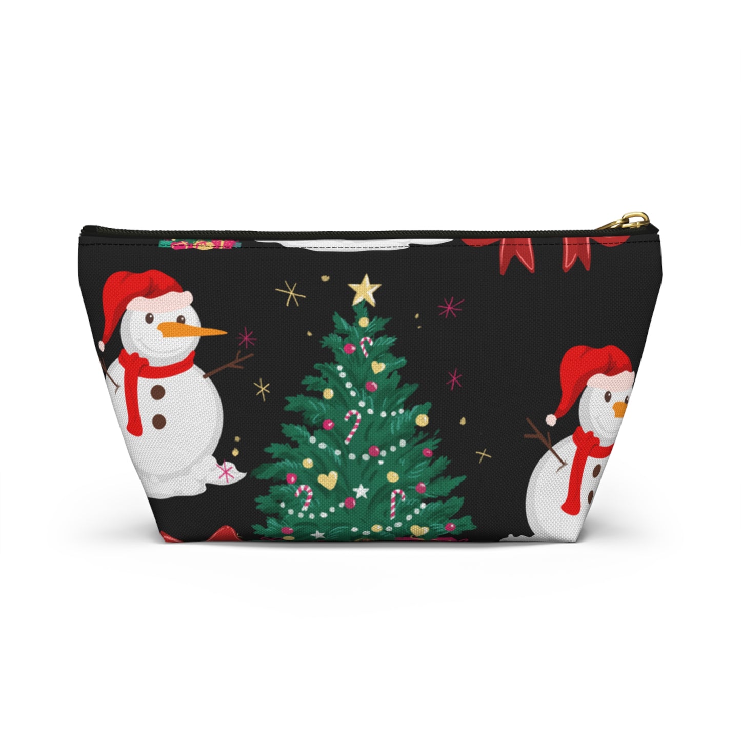 Accessory Pouch w T-bottom snowman