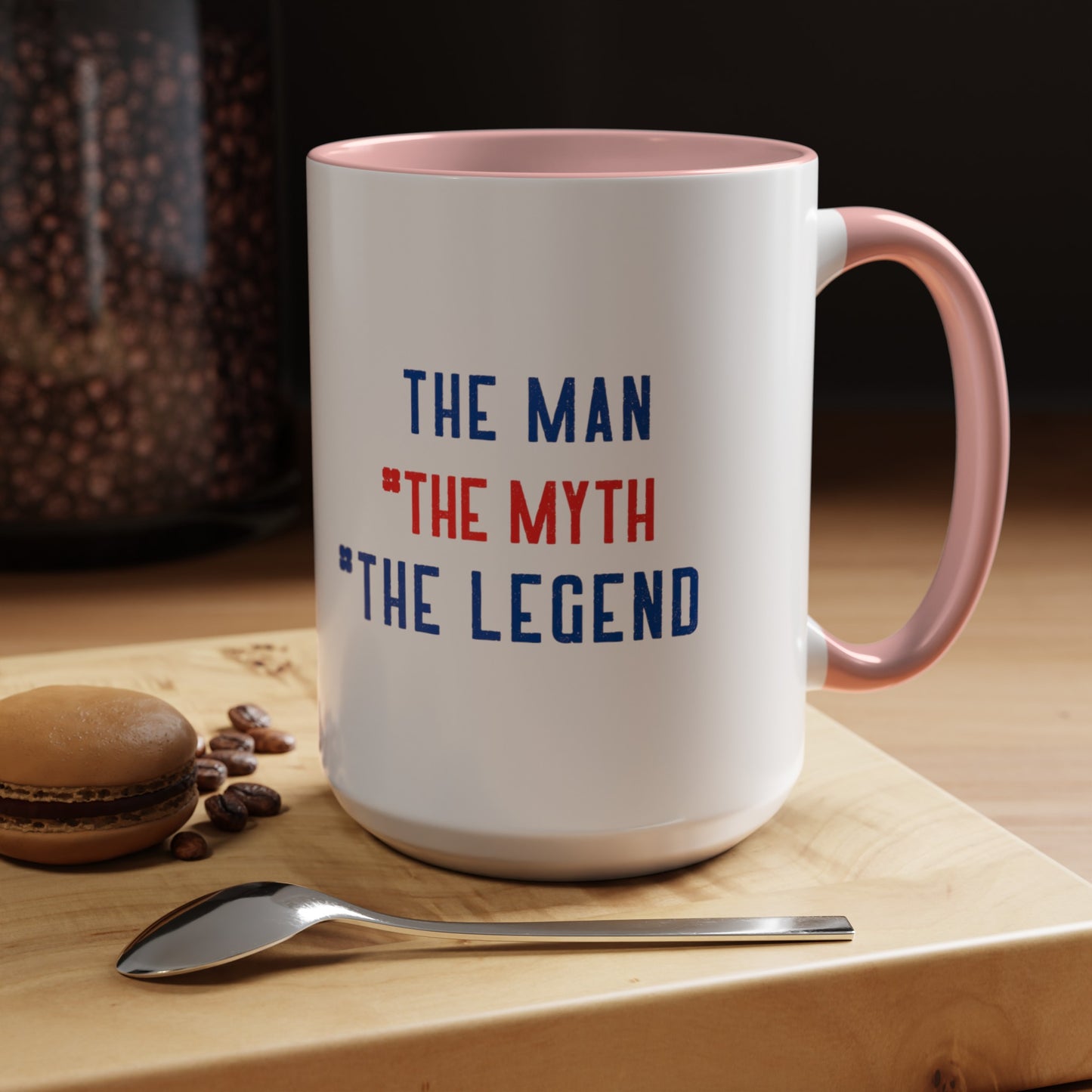 Accent Coffee Mug (11, 15oz) Dad  The Man