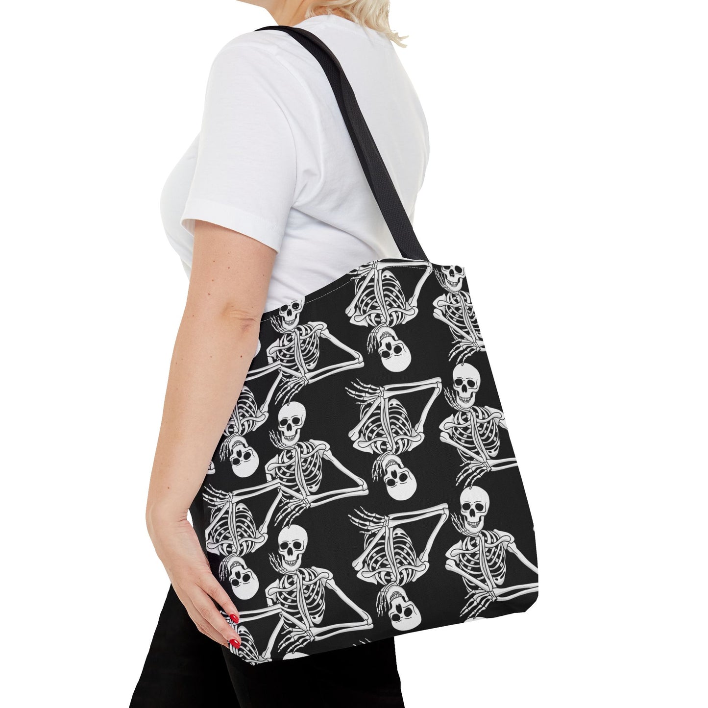 Tote Bag (AOP) skeleton