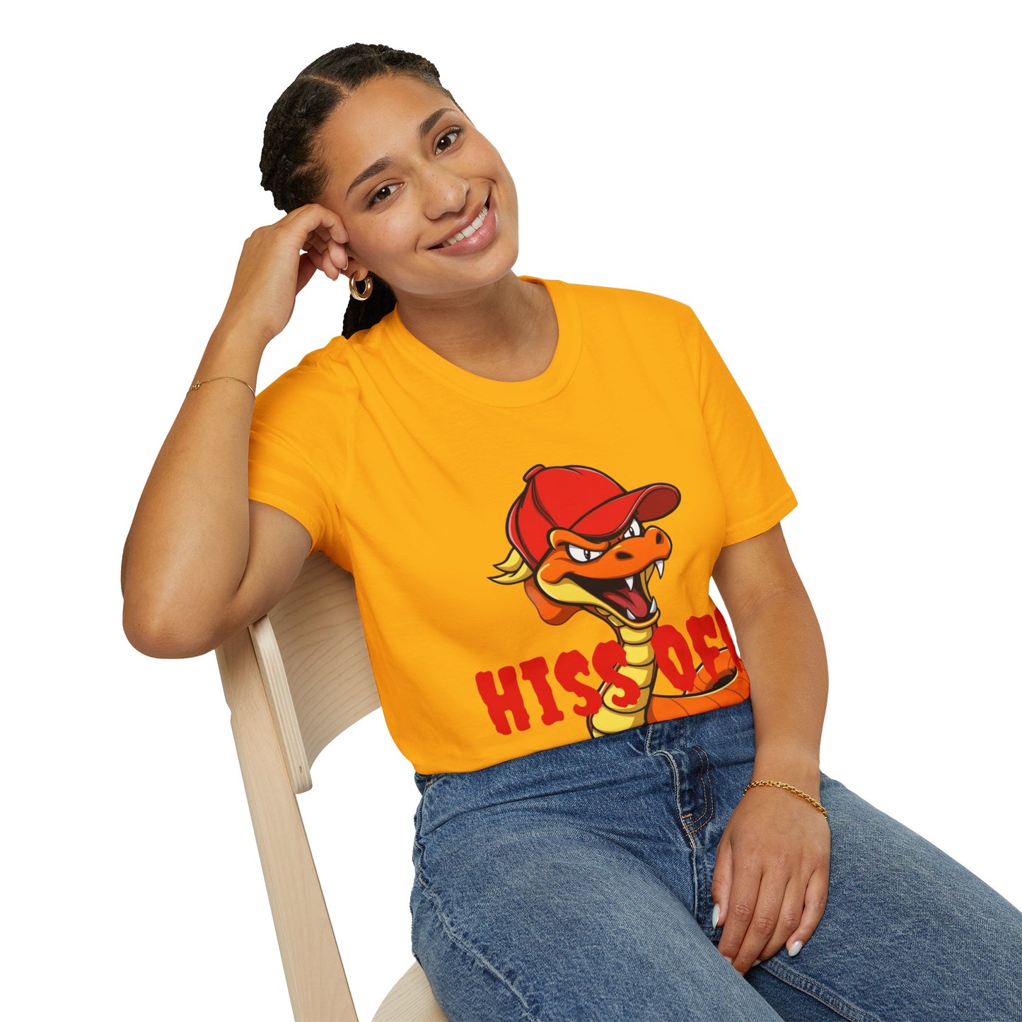 Hiss off Unisex Softstyle T-Shirt