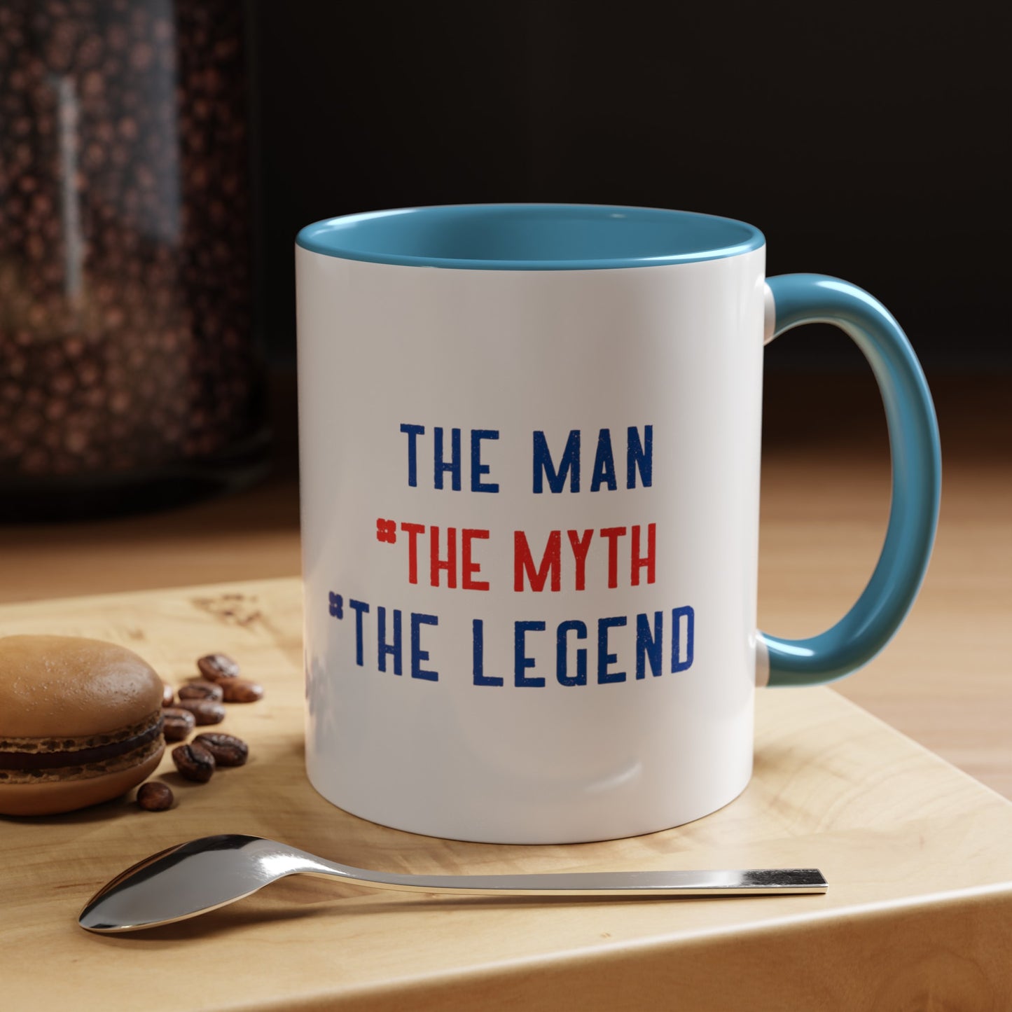 Accent Coffee Mug (11, 15oz) Dad  The Man