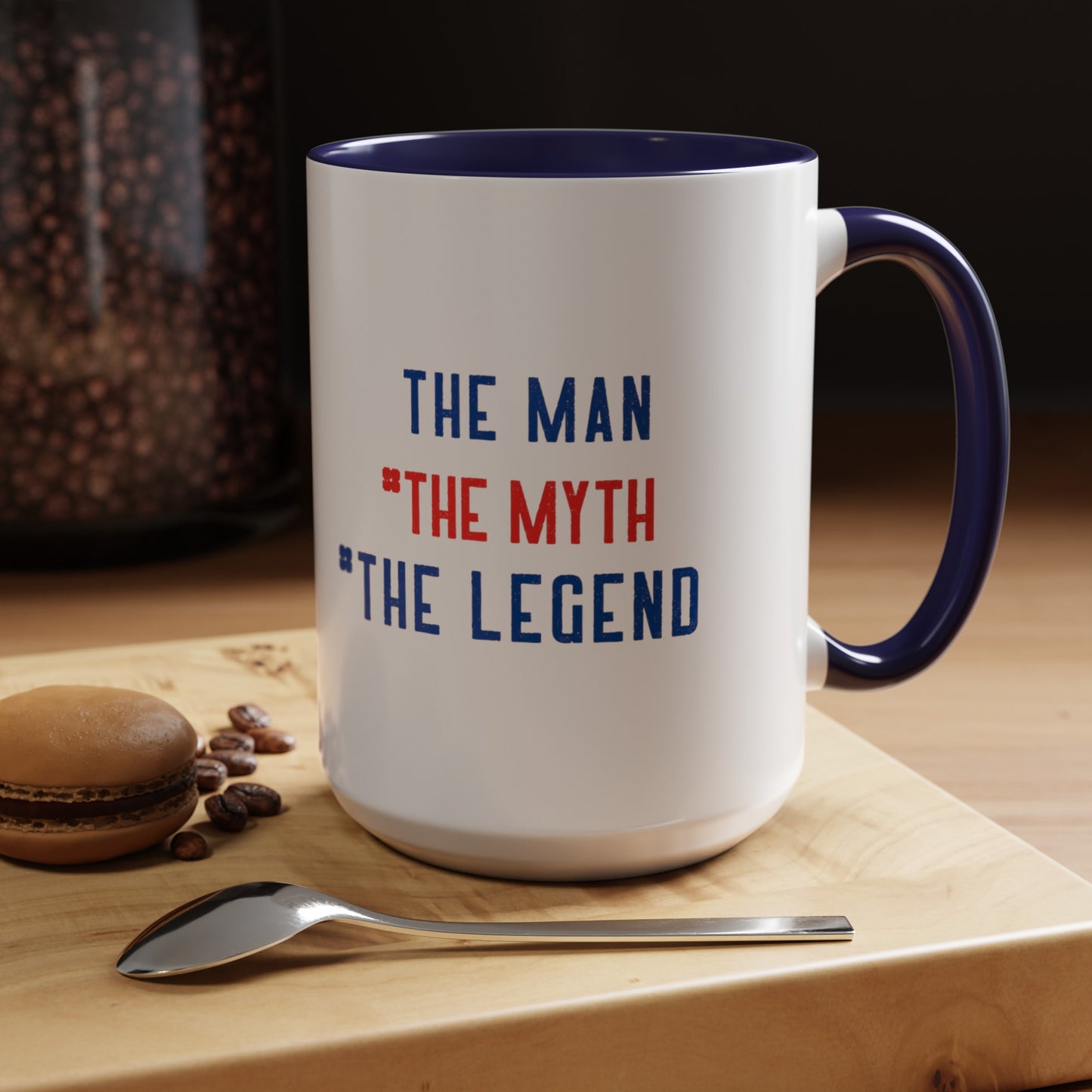 Accent Coffee Mug (11, 15oz) Dad  The Man