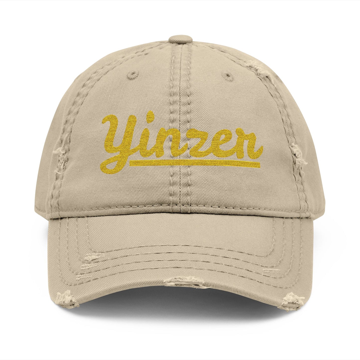 Embroidered Dad Hat Yinzer Pittsburgh Pride