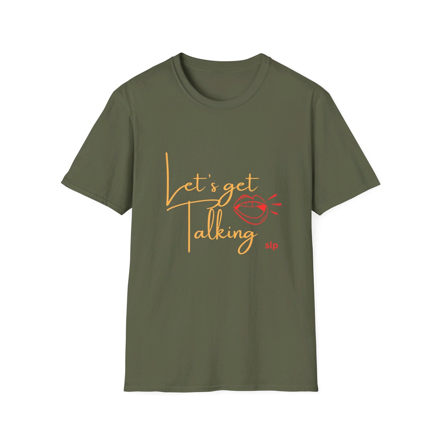 Let' s get Talking Unisex Softstyle T-Shirt