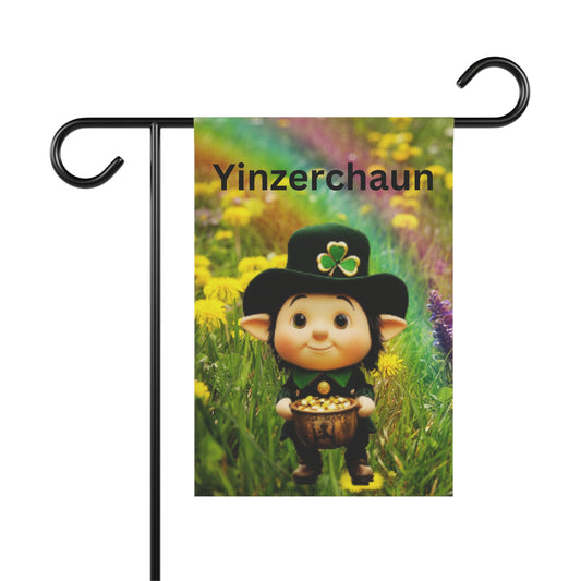 Whimsical Garden Banner - 'Yinzerchaun' Design for Spring Celebrations