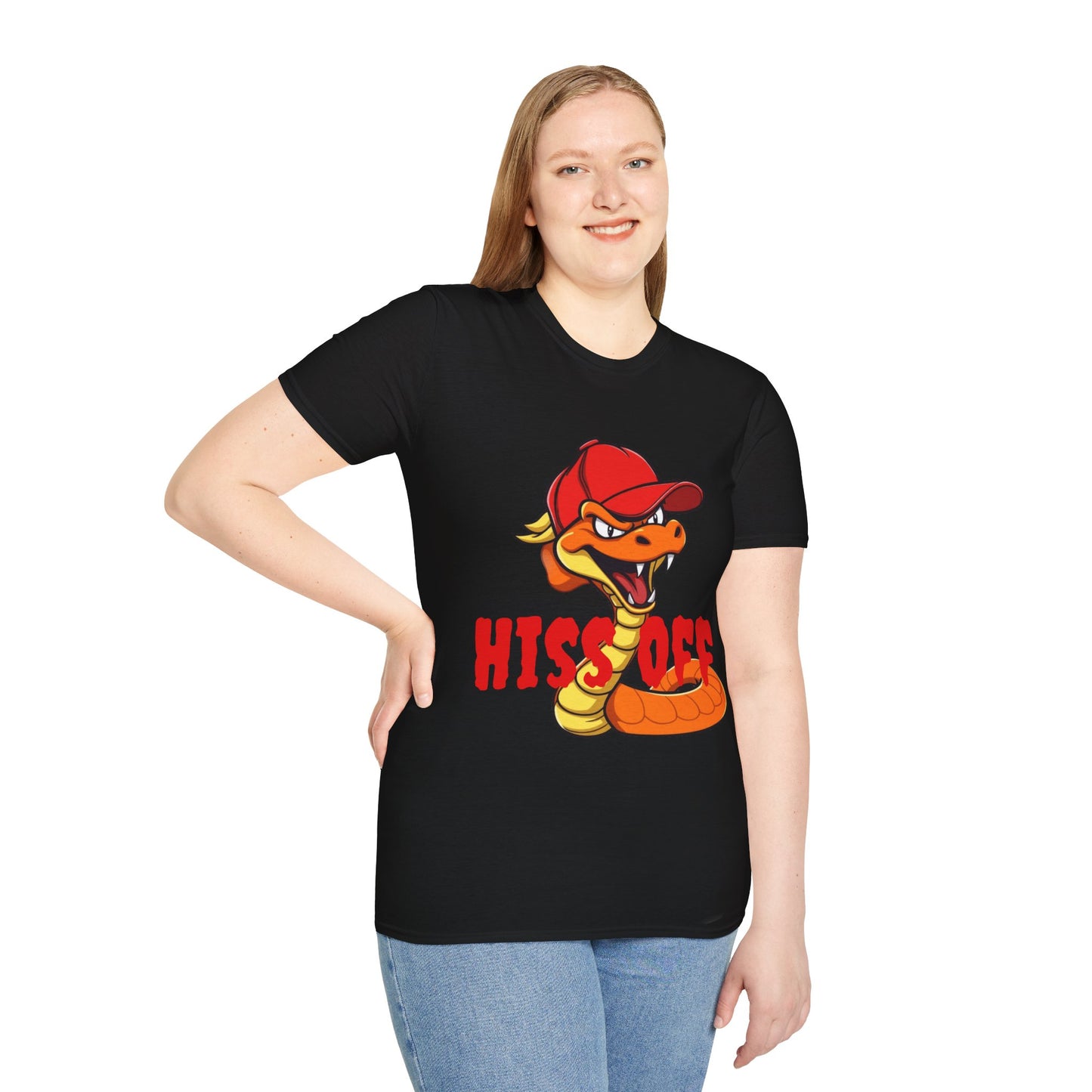 Hiss off Unisex Softstyle T-Shirt