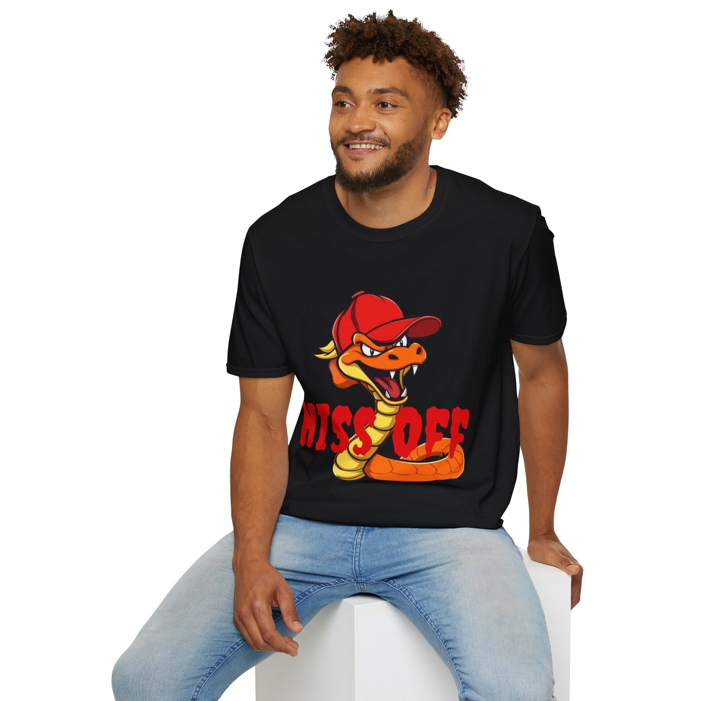 Hiss off Unisex Softstyle T-Shirt