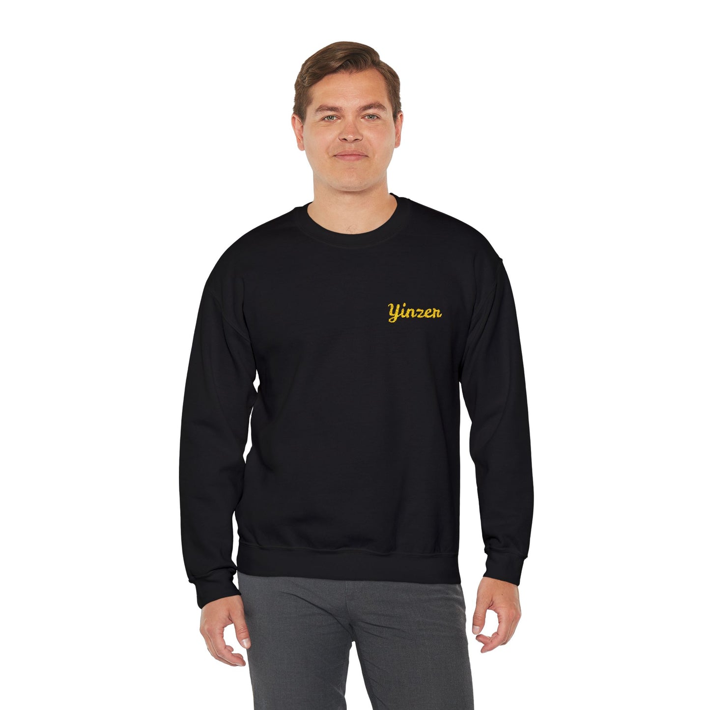 Yinzer Unisex Heavy Blend Crewneck Sweatshirt - Cozy and Trendy Casual Wear