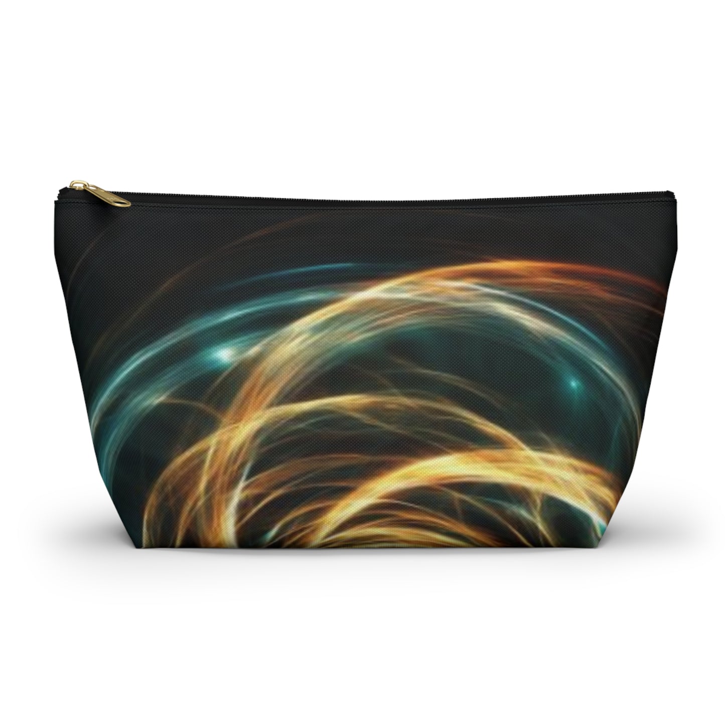 Accessory Pouch w T-bottom energy swirl