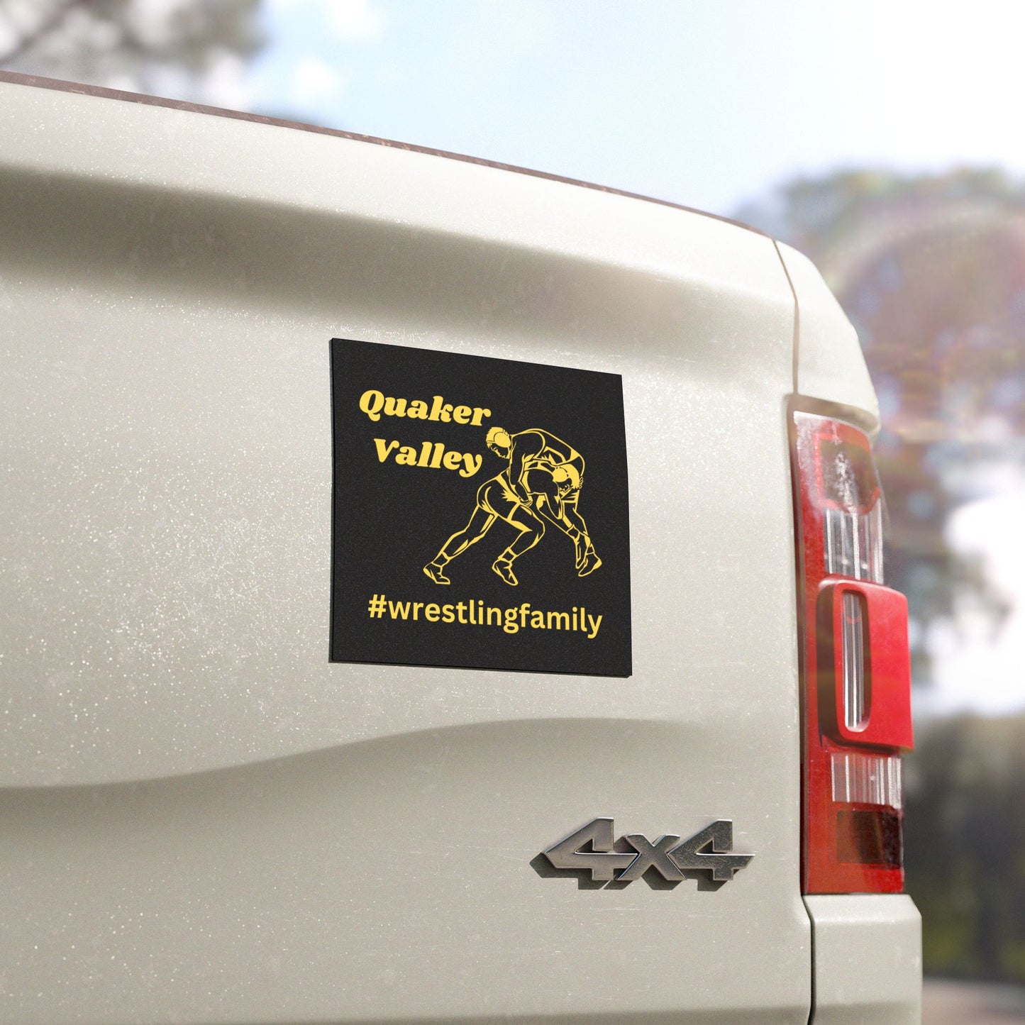 Car Magnets #wrestlingfamily-QV