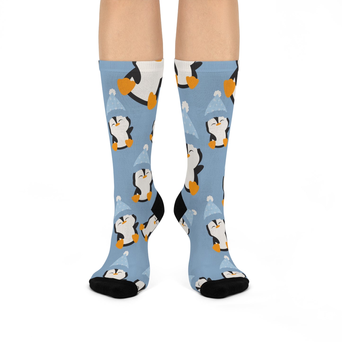 Cushioned Crew Socks  Penguins