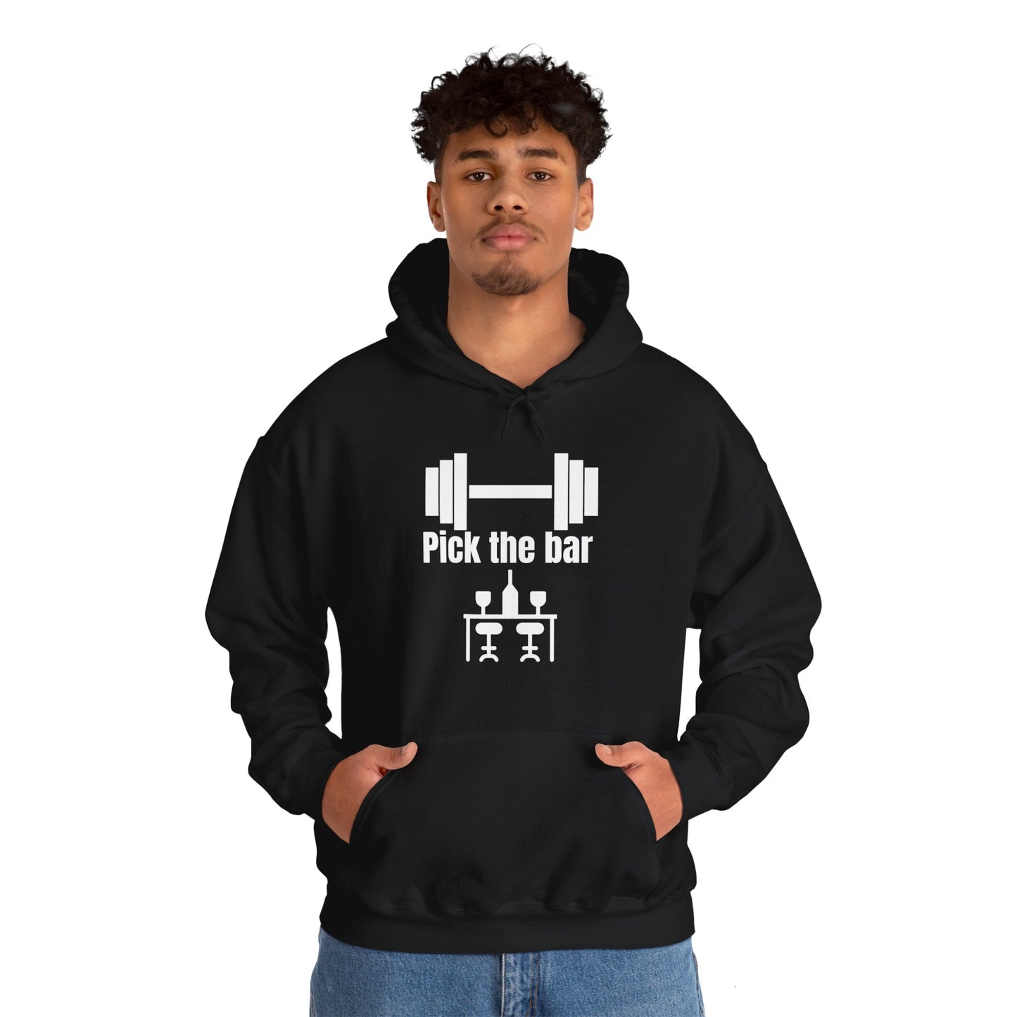 Unisex Heavy Blend™ Hooded Sweatshirt  Weight  lifting, bars,  gym, dad, father's day