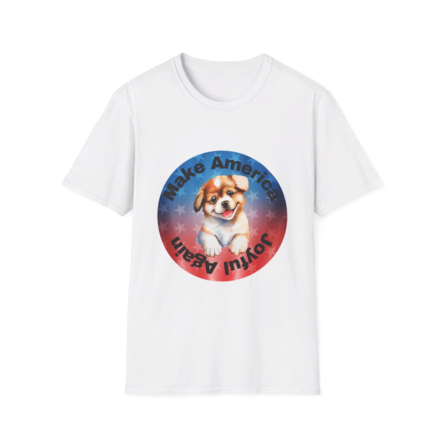 Unisex Softstyle T-Shirt Make America Joyful