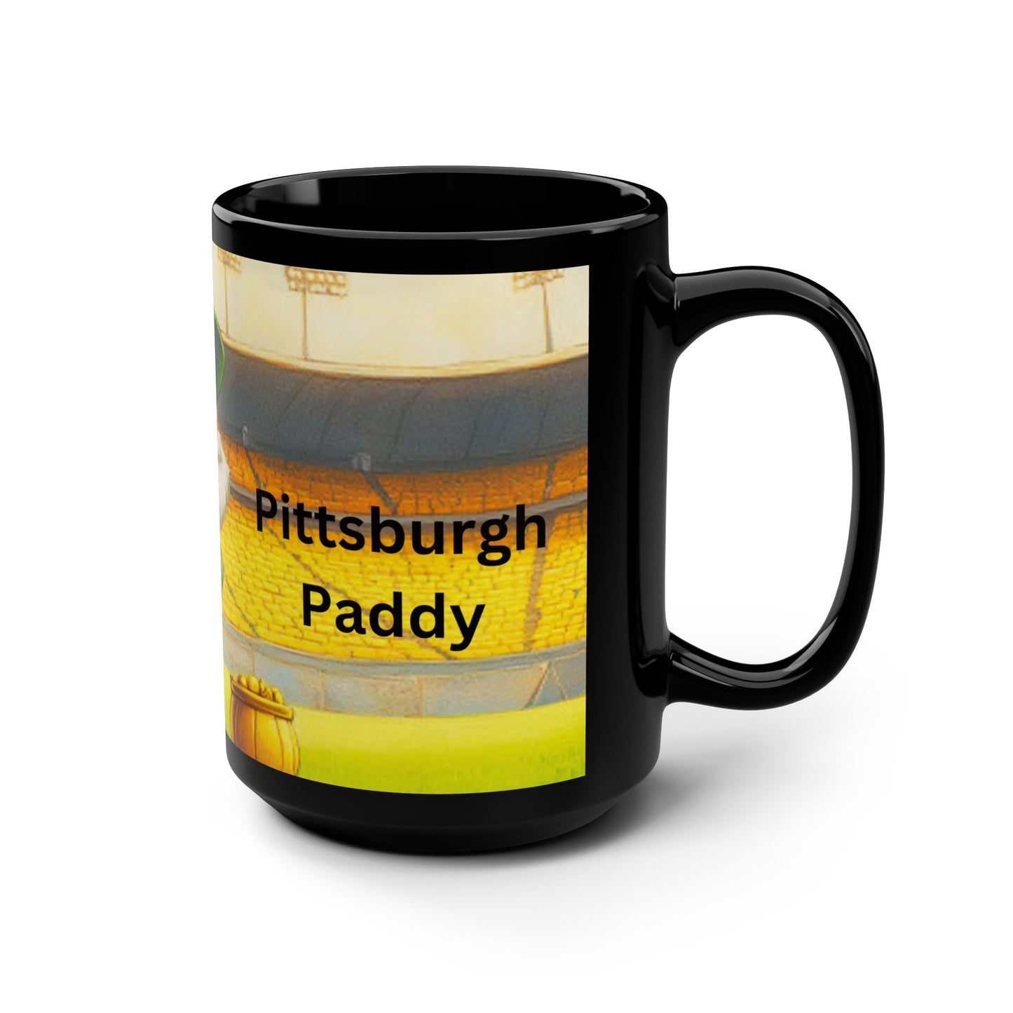 Mug St Patrick's Day Pittsburgh Paddy Celebration 15oz Black