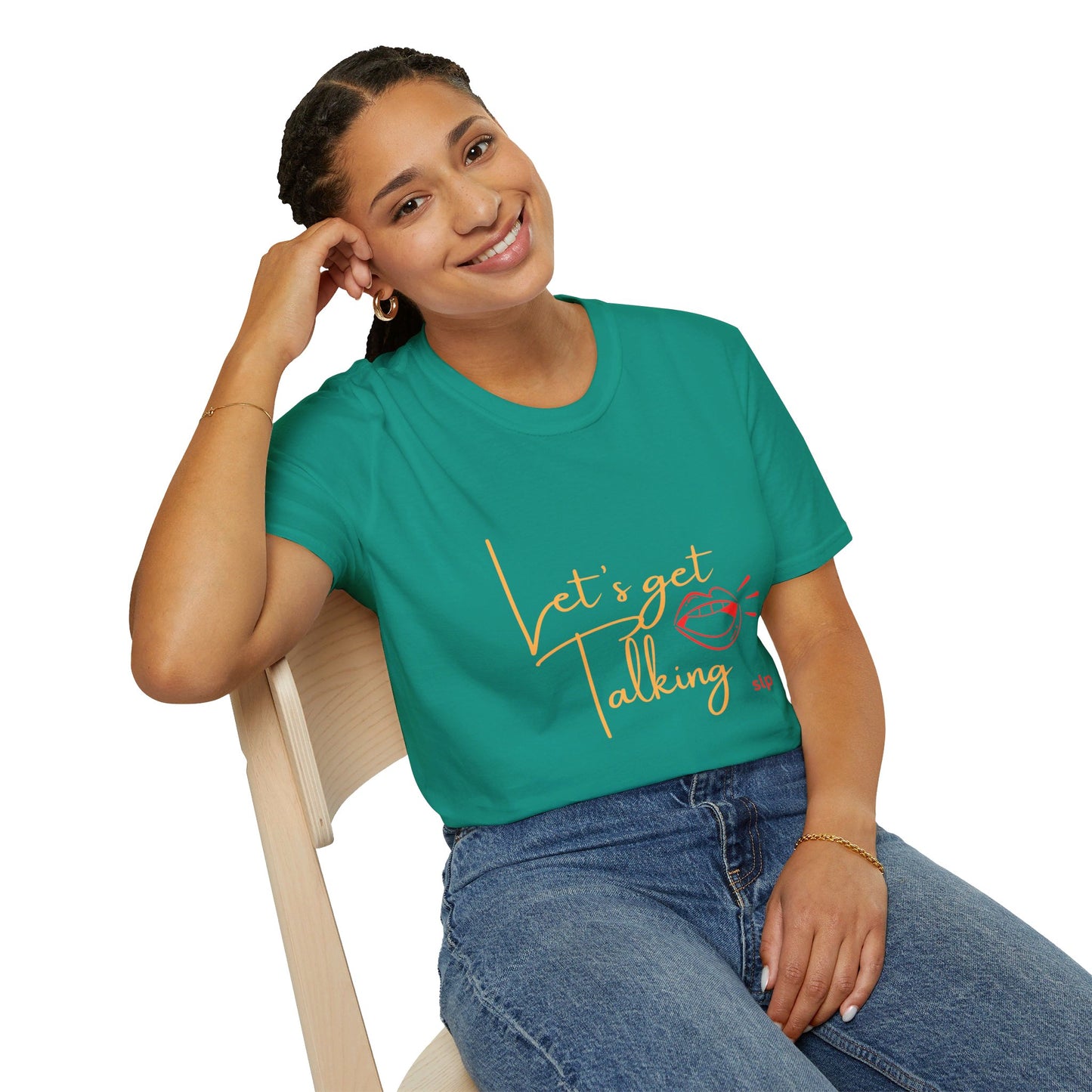 Let' s get Talking Unisex Softstyle T-Shirt