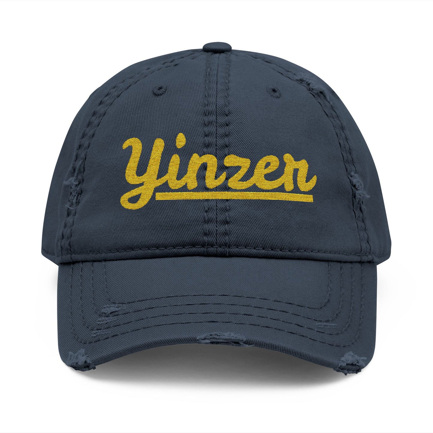 Embroidered Dad Hat Yinzer Pittsburgh Pride