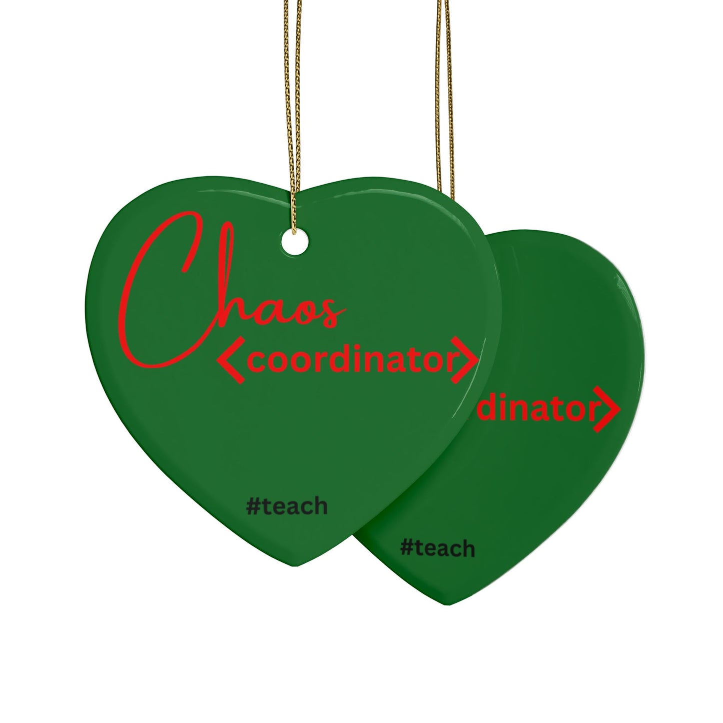 Ceramic Ornaments (1pcs, 5pcs, 10pcs, 20pcs) Chaos Coordinator teach