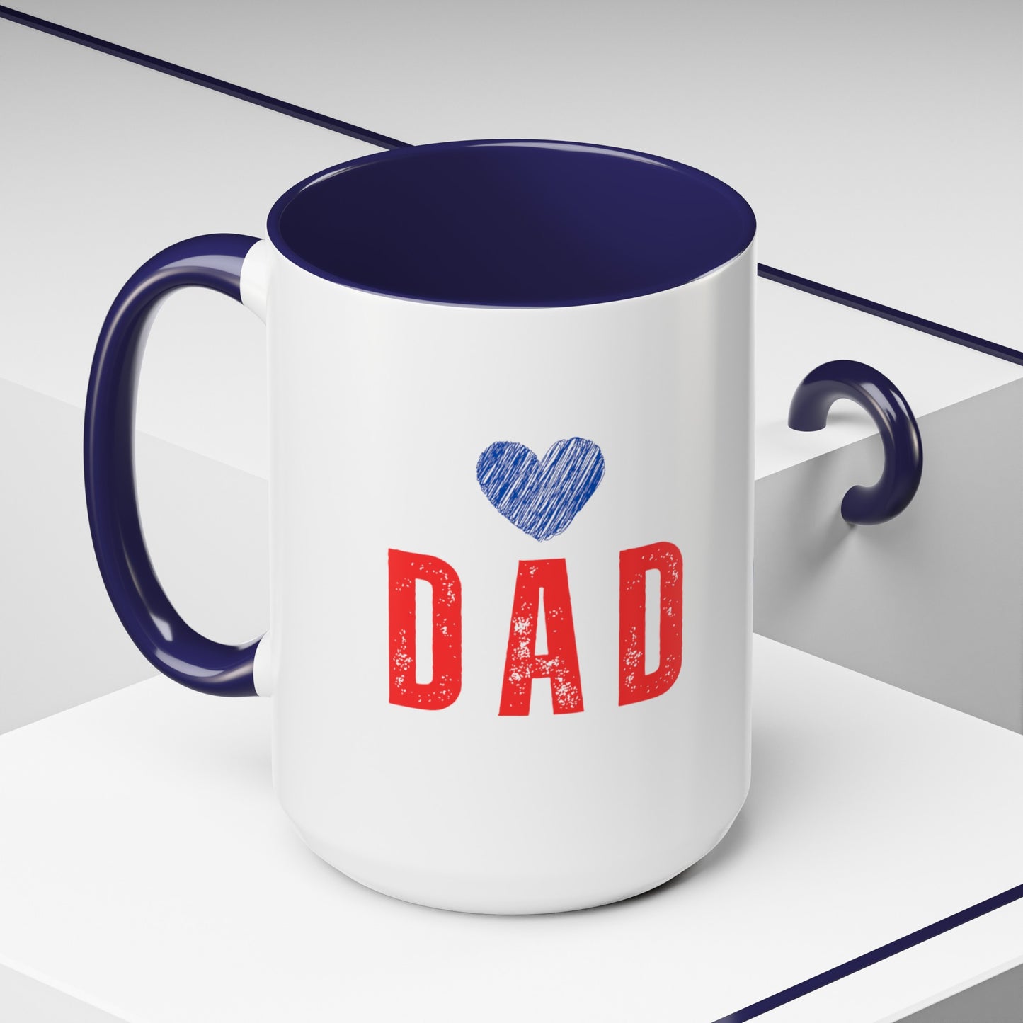 Accent Coffee Mug (11, 15oz) Dad  The Man