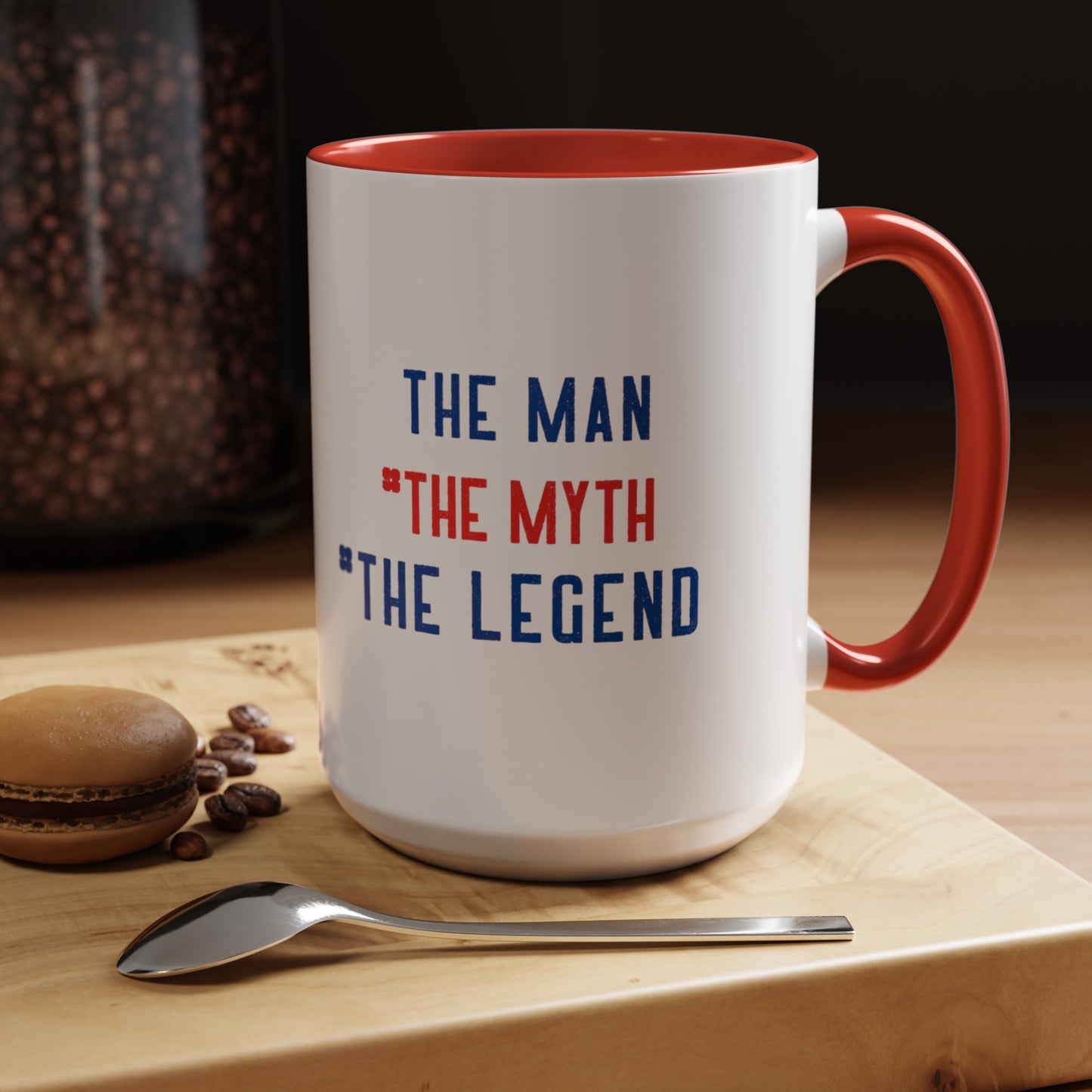 Accent Coffee Mug (11, 15oz) Dad  The Man