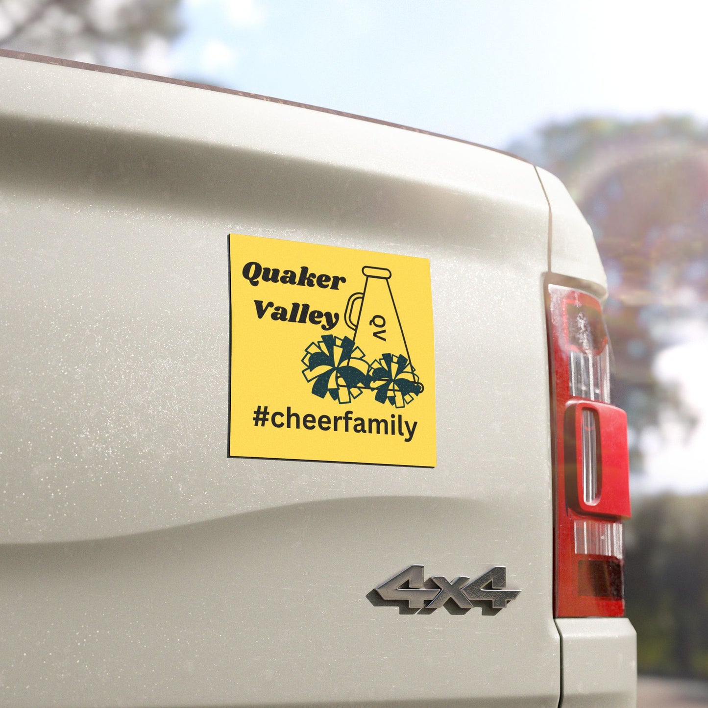 Car Magnets cheer family-QV