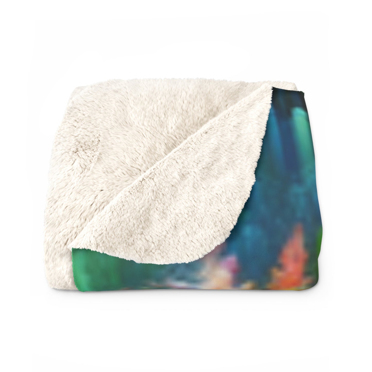 Sherpa Fleece Blanket Crystal Waterfall