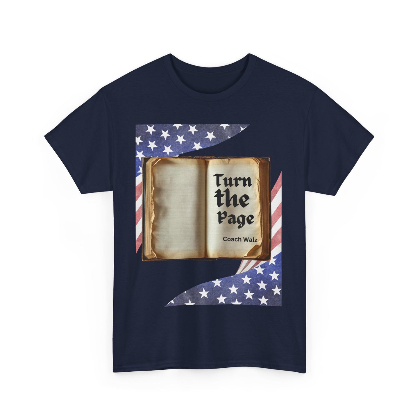 Unisex Heavy Cotton Tee Turn the Page