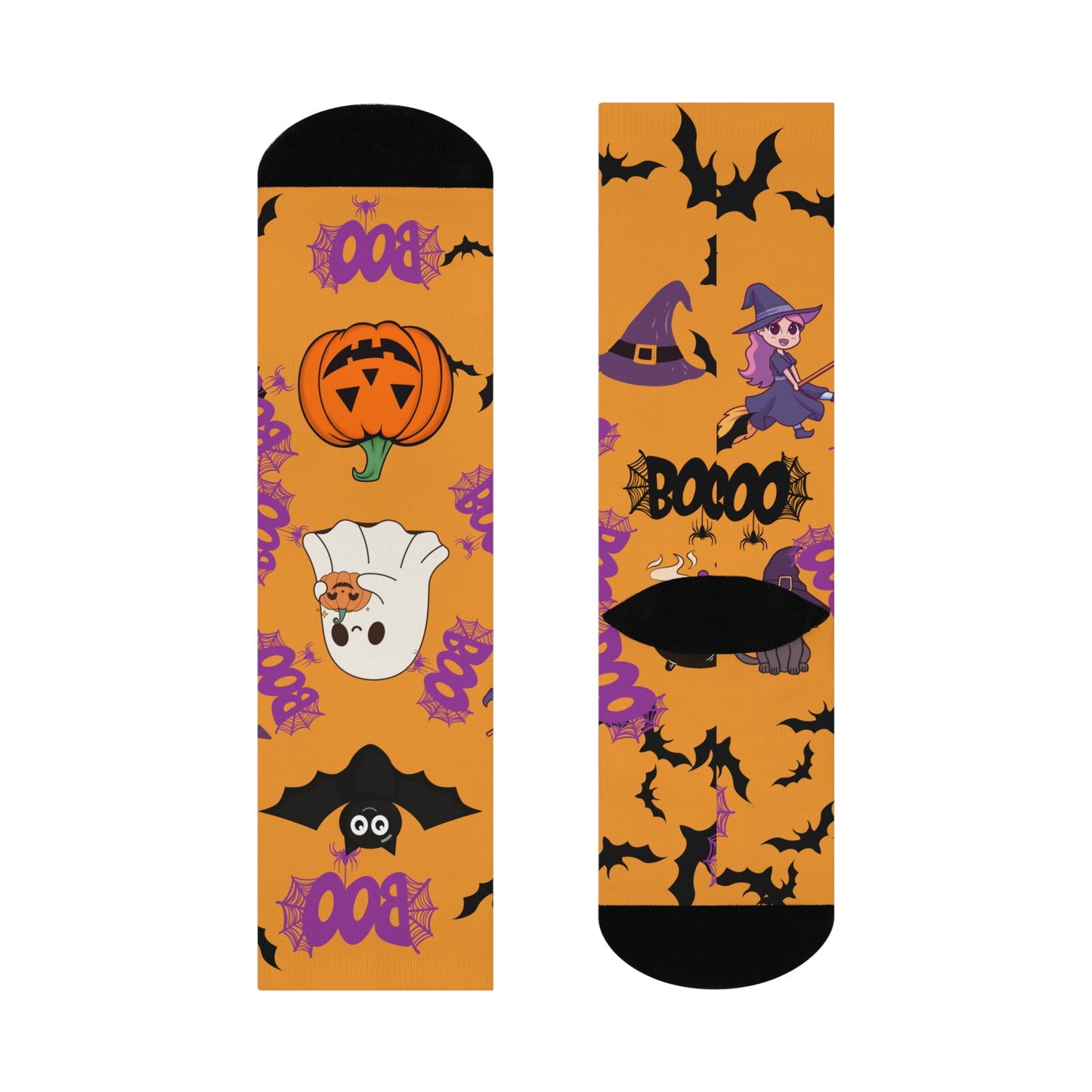 Cushioned Crew Socks Halloween