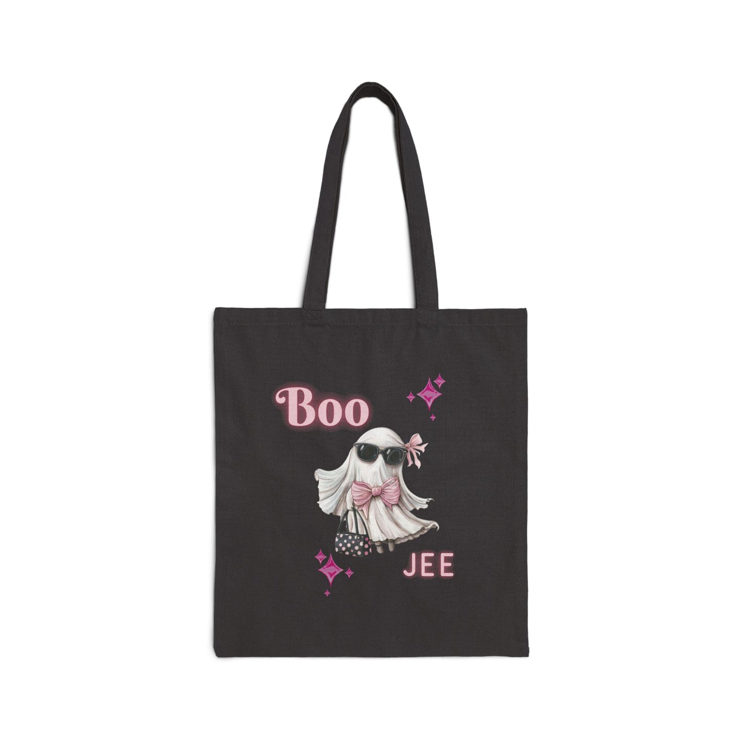 Cotton Canvas Tote Bag boo jee