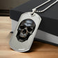 Skull Dog tag
