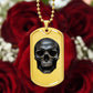 Skull Dog tag