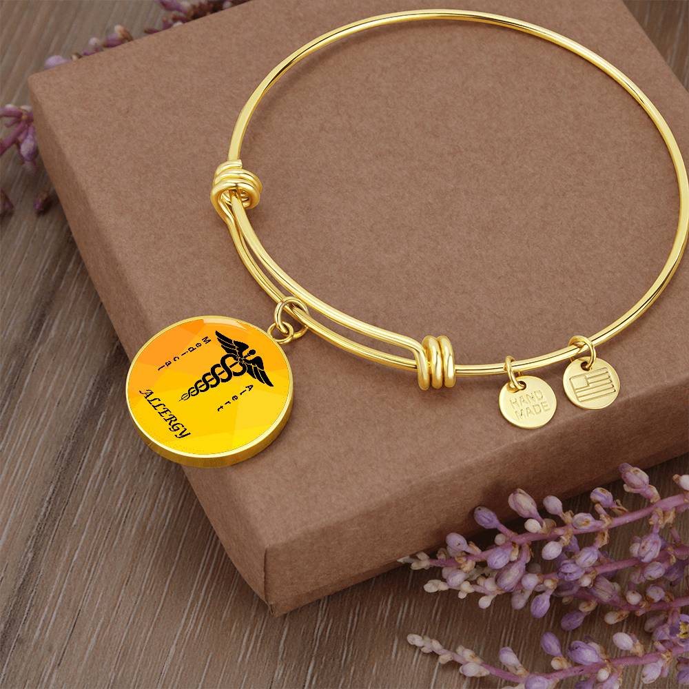 Medical Alert  Allergy Bracelet Personalized