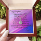 Eternal Hope Necklace  Daughter from Dad
