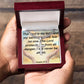 Artisan Cross Necklace on Cuban Chain w/ MC  Psalm 27:1