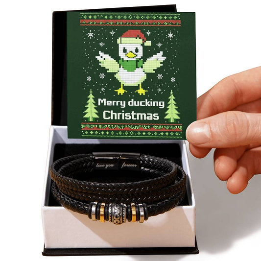 Forever Bracelet  Merry Ducking Christmas