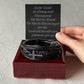 Cross Bracelet  Go be Great
