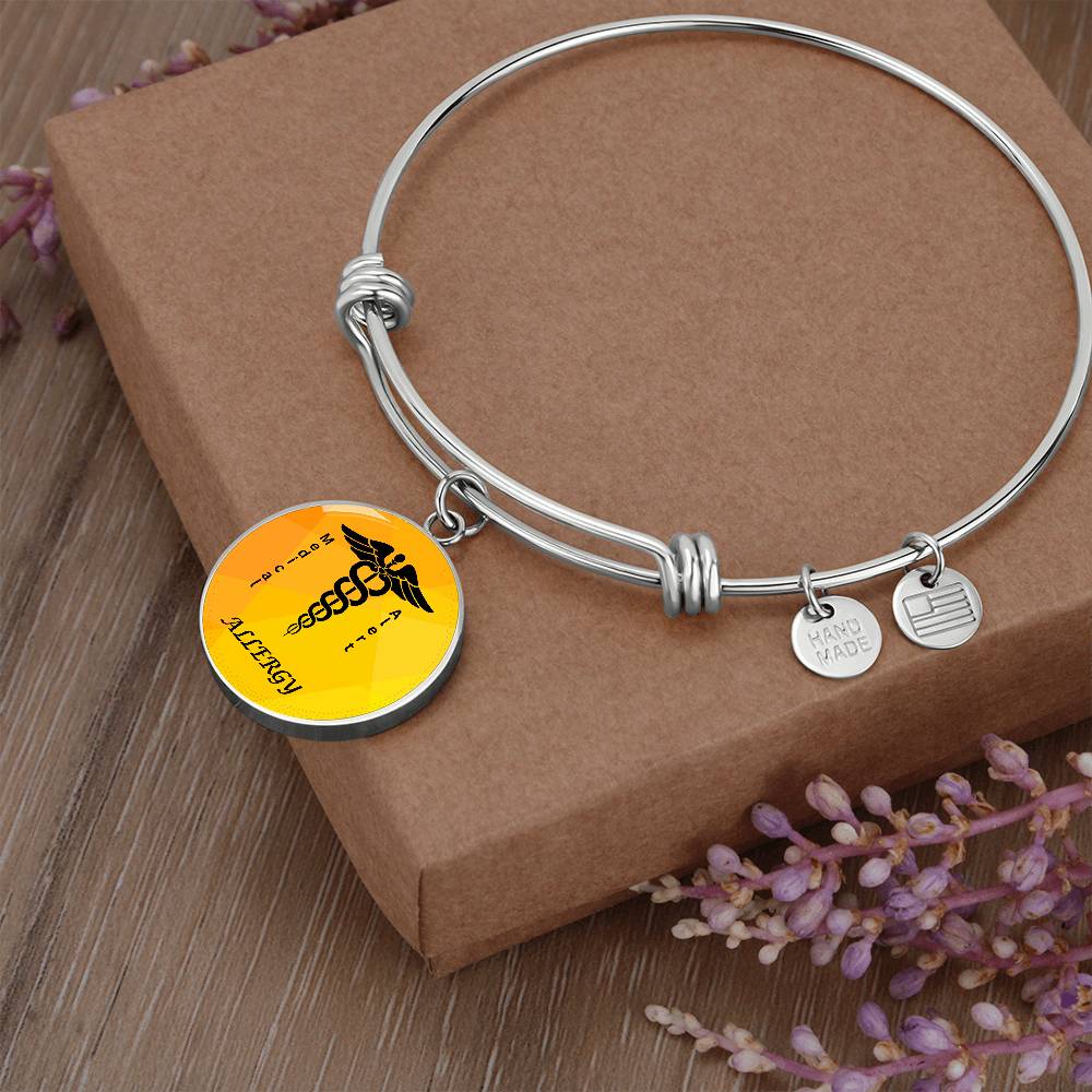 Medical Alert  Allergy Bracelet Personalized