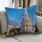 Glitter tree classic Pillow cover with insert 14" x 14"