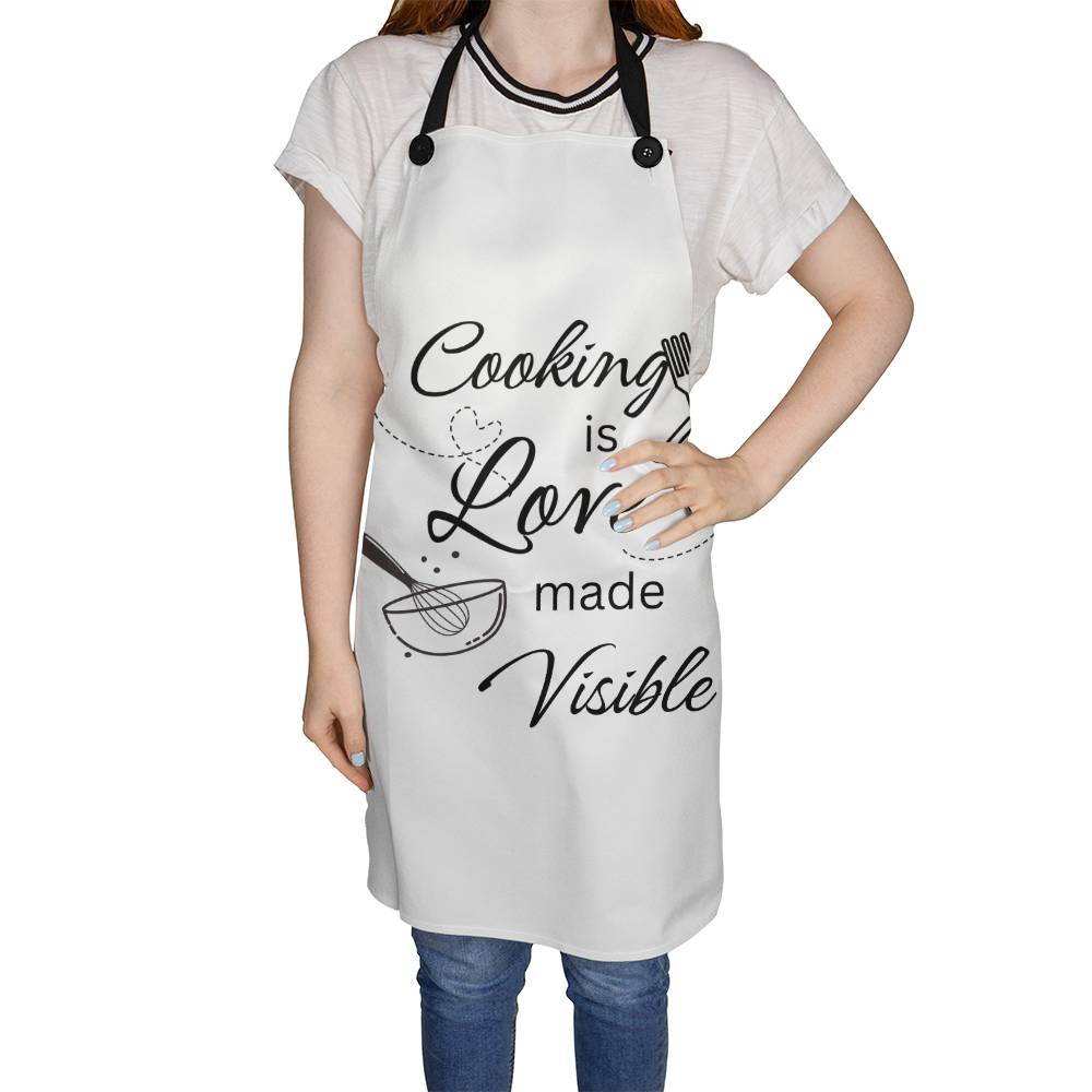 Cooking is Love Made Visible apron